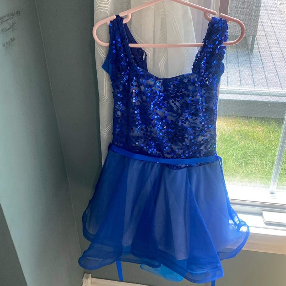 Revolution Royal Blue dance costume style #RC19792